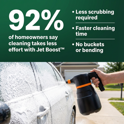 30-Day Guarantee — Jet Boost™ Foam Sprayer